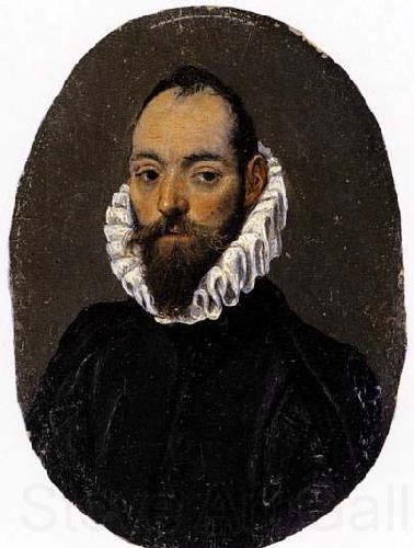 El Greco Portrait of a Man Norge oil painting art